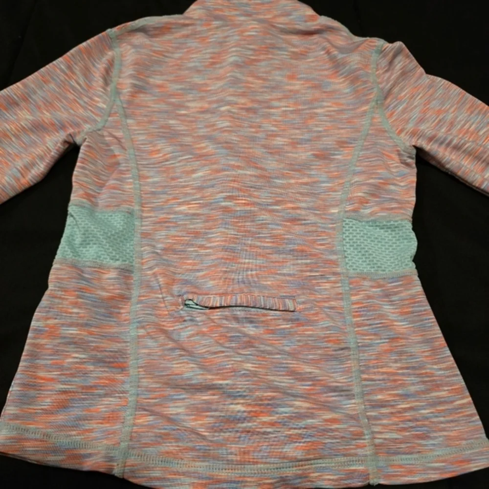 Gymboree Gymgo‎ Girl's Athletic Full Zip Up Jacket Pink & Blue Size 5/6 Small